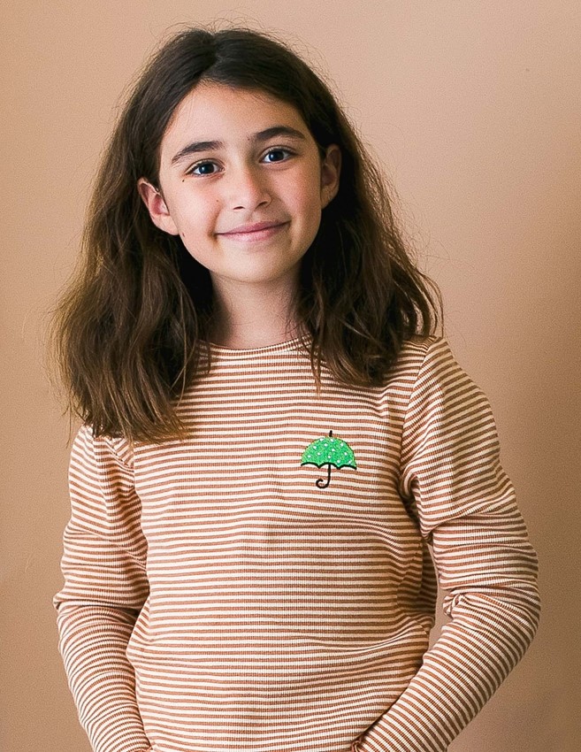 Cinnamon Kız Çocuk Tarçın T-shirt resmi